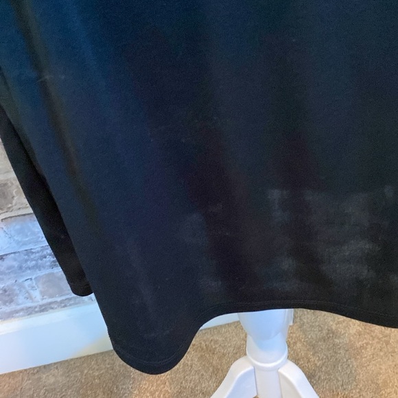 New York & Company sleeveless party dress. Size 4. Black with lace overlay. - Picture 12 of 16